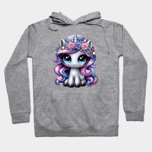 Y2K glitter pony unicorn Hoodie